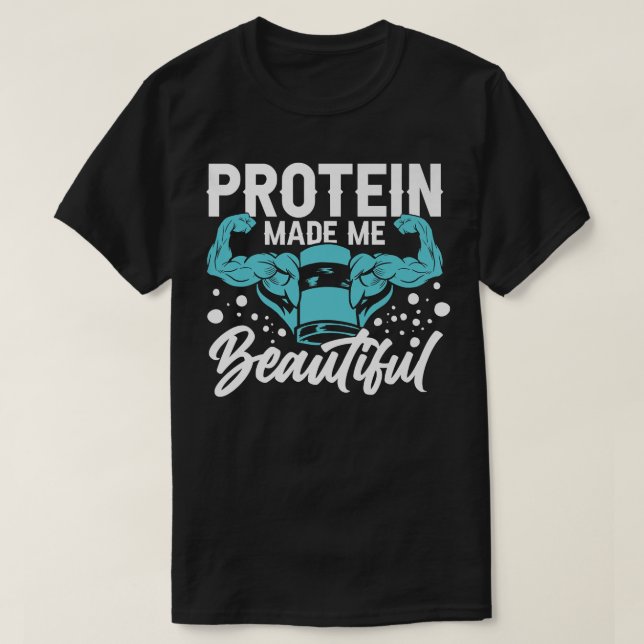 Protein Shakes Powder Whey Drinacks Snacks Vegan F T Shirt (Design framsida)