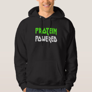 Proteindrivna Fitness Facts Workout Quote Manar G Hoodie