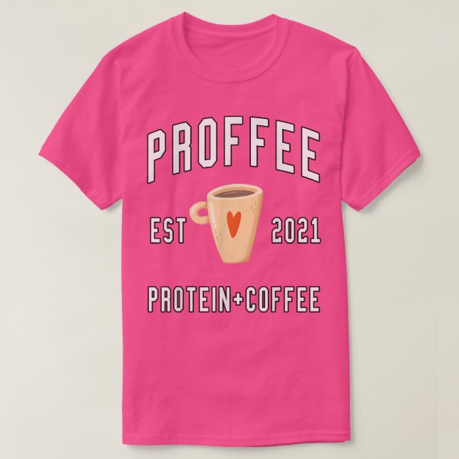 proteinkaffeproffe älskare t shirt (Design framsida)