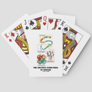 Proteinstrukturerna i Många (biologi) Casinokort