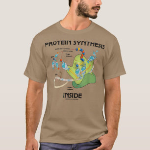 Proteinsyntes inuti Ribosome Biology Humor T Shirt
