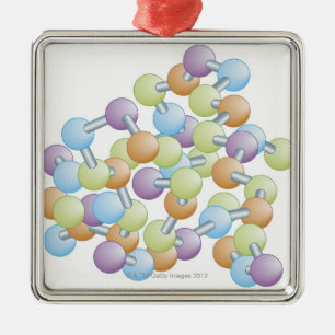 Proteinsyntes Julgransprydnad Metall