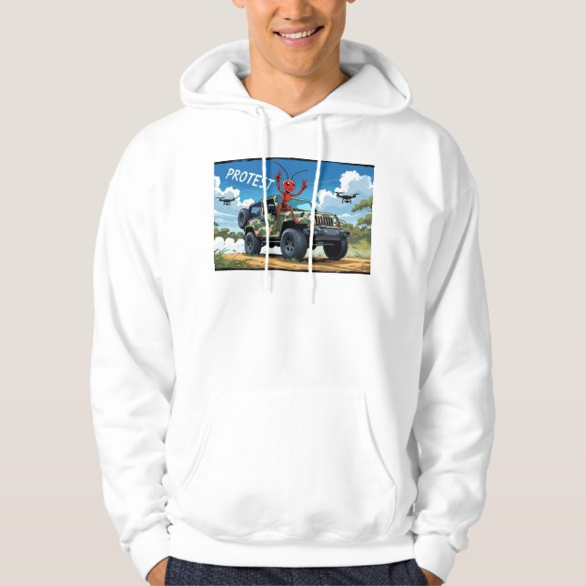 Protest Ant Hoodie (Framsida)