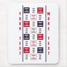 Protest är en patriotisk Logotyp-mall