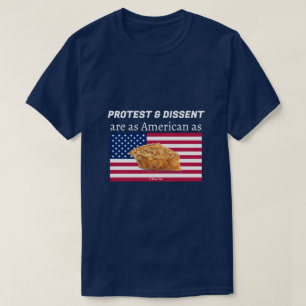 Protest & dissent - en minister för partihandel t shirt