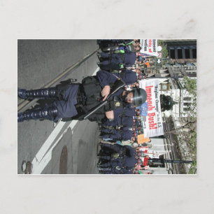 Protest i San Francisco Bukt Krig Vykort