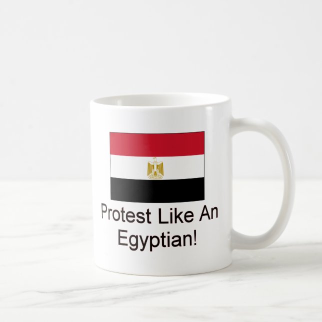 Protest som en egyptisk kaffemugg (Höger)