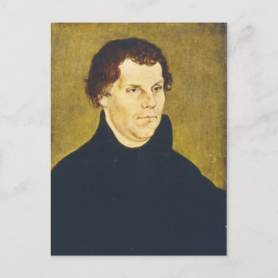 Protestant Reformist Martin Luther by L. Cranach Vykort