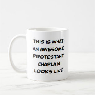 protestantisk chaplain, fantastisk kaffemugg