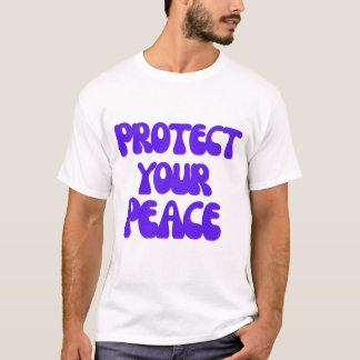 Protestera Din Fred – Djärv Typografi Des T Shirt