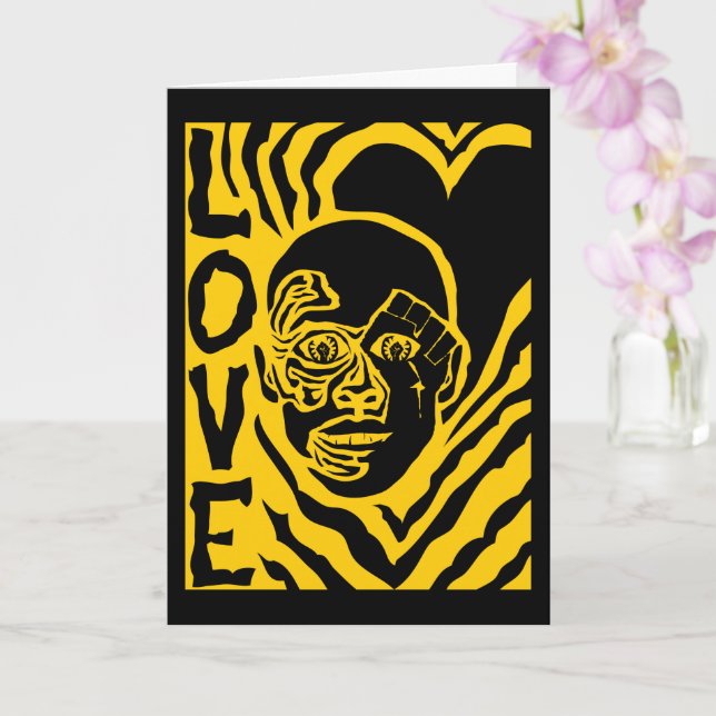 protestera mot kärlek kort (Orkide)