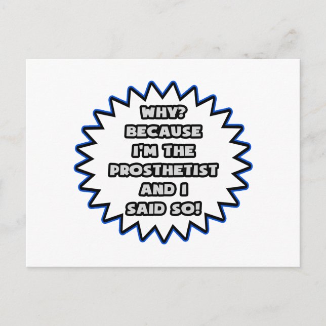 Protestist.. För att jag sa det Vykort (Framsida)