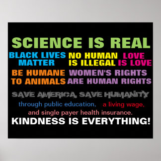 Protestmars poster mänskliga Höger