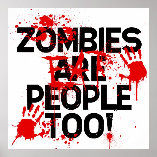 Protesttecken Poster (Framsidan)