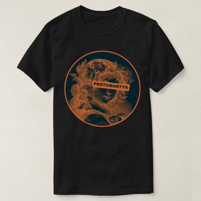 Protomartyr censurerad t shirt (Design framsida)