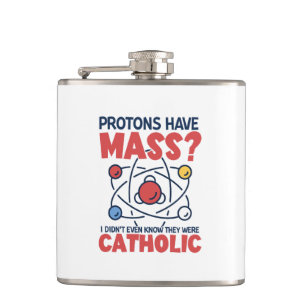 Proton har en massa som jag inte ens visste att de fickplunta