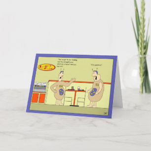 Proton Neutron Electron Birthday Card Kort
