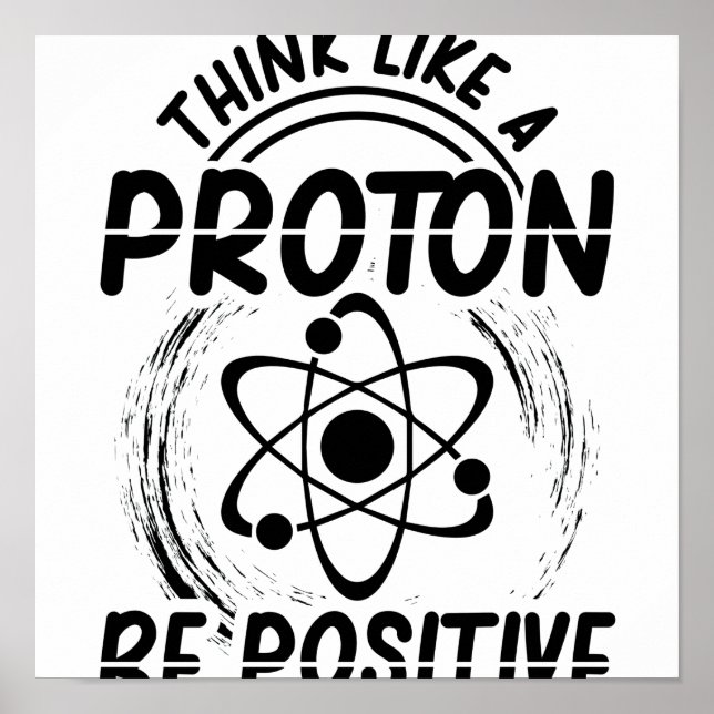 Proton Physics | Physicist Student Profession Gift Poster (Framsidan)