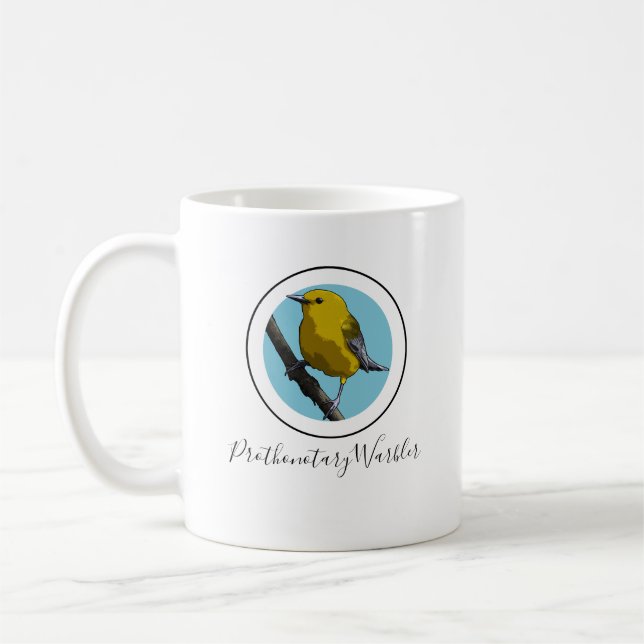 Protonotär Warbler - Mugg (Vänster)