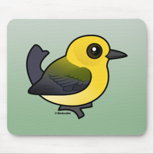 Protonotär Warbler Musmatta