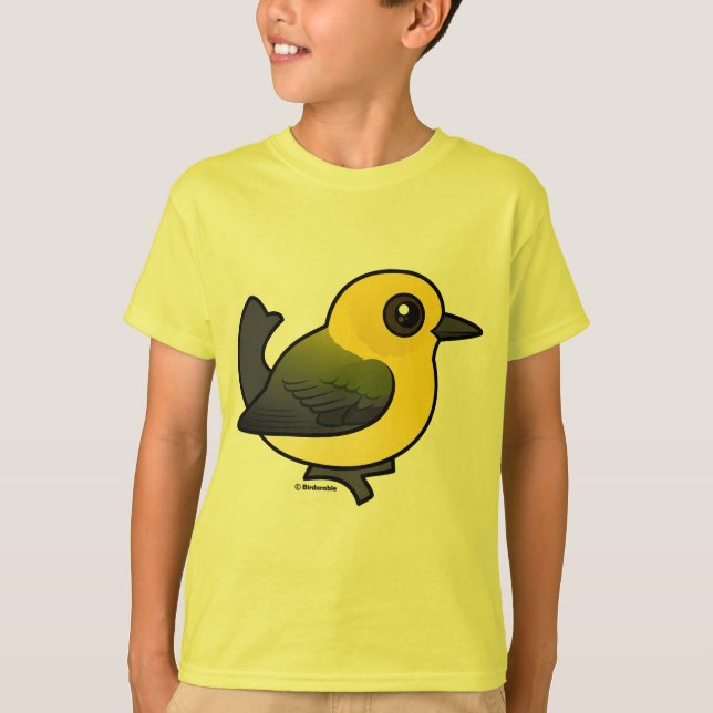 Protonotär Warbler Tee (Framsida)