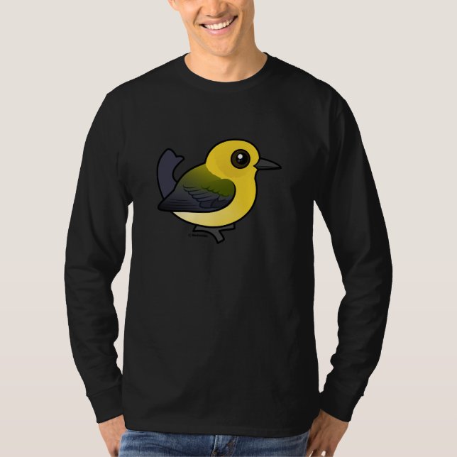 Protonotär Warbler Tee Shirt (Framsida)