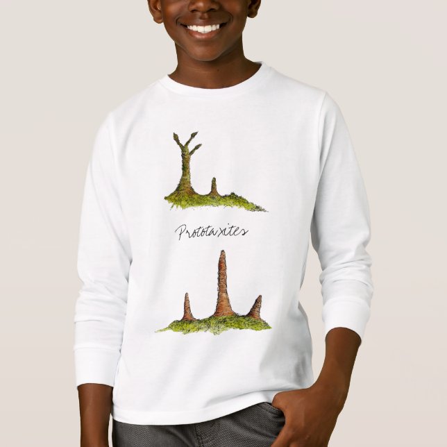 Prototaxiter T-Shirt (barn) (Framsida)