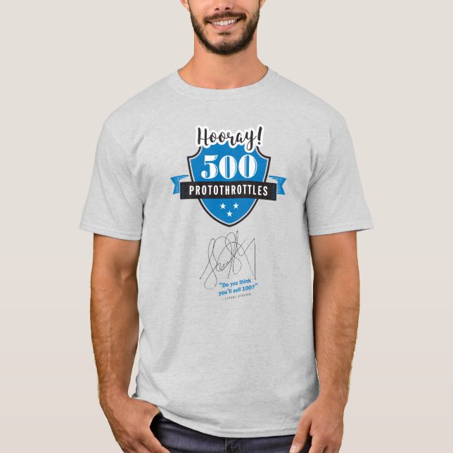 ProtoThrottle 500 T-Shirt (Framsida)