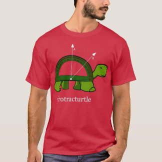 Protracturtle Funny Math Turtle T Shirt
