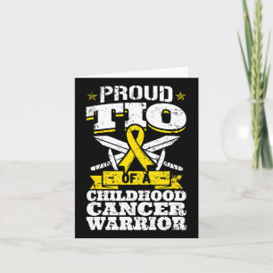 Prou Tio of a Children Cancer Warrior Awareness U Kort