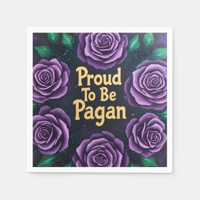 Proud2BePagan Pappersservett (Framsidan)