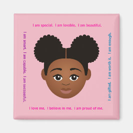 #Proud2BNaturalMe #Affirmations Locker Magnet