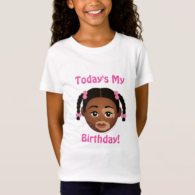 #Proud2BNaturalMe #Birthday T-Shirt (Framsida)