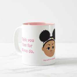 #Proud2BNaturalMe-gåvor till #Mamma Två-Tonad Mugg