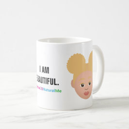 #Proud2BNaturalMe "I ÄR BEAUTIFUL"-komplexion Kaffemugg