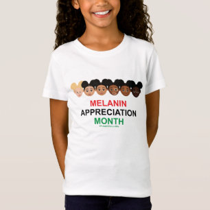 #Proud2BNaturalMe Melaninvärde T Shirt
