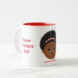 #Proud2BNaturalMe Sorority Gifts #FoundersDay Två-Tonad Mugg