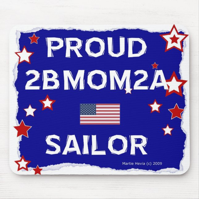 Proud 2BMOM2A Sailor - Mousepad Musmatta (Framsidan)