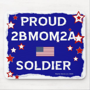 Proud 2BMOM2A Soldier - Mousepad Musmatta