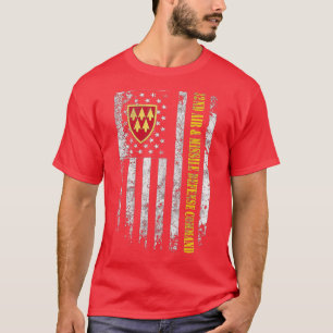 Proud 32:a Luft och missilförsvarsstaben Veteran T Shirt