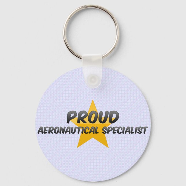 Proud Aeronautical Specialist Nyckelring (Framsida)