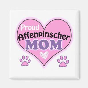 Proud Affenpinscher mamma Magnet