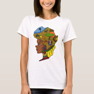 Proud African American Black Woman Black History H T Shirt
