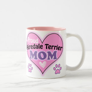 Proud Airedale Terrier Mamma Två-Tonad Mugg