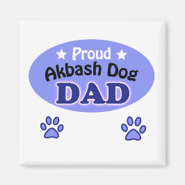 Proud Akbash Hund pappa Magnet