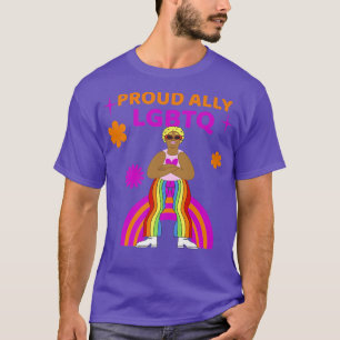 Proud Ally LGBTQ Gay pride Community Bisexual Les T Shirt