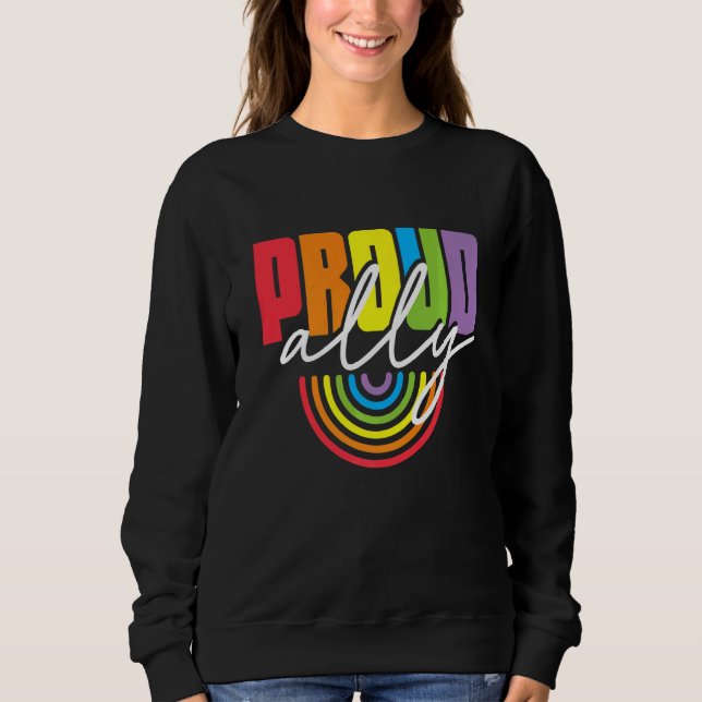 Proud Ally T Shirt (Framsida)