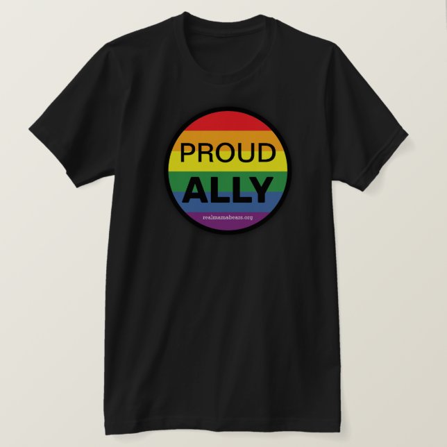 Proud Ally T-shirt (Design framsida)