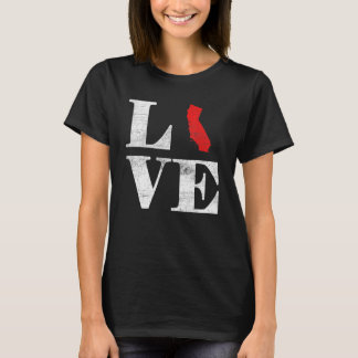 Proud America Citizen Statlig flagga Land Karta Kä T Shirt