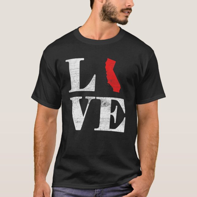 Proud America Citizen Statlig flagga Land Karta Kä T Shirt (Framsida)